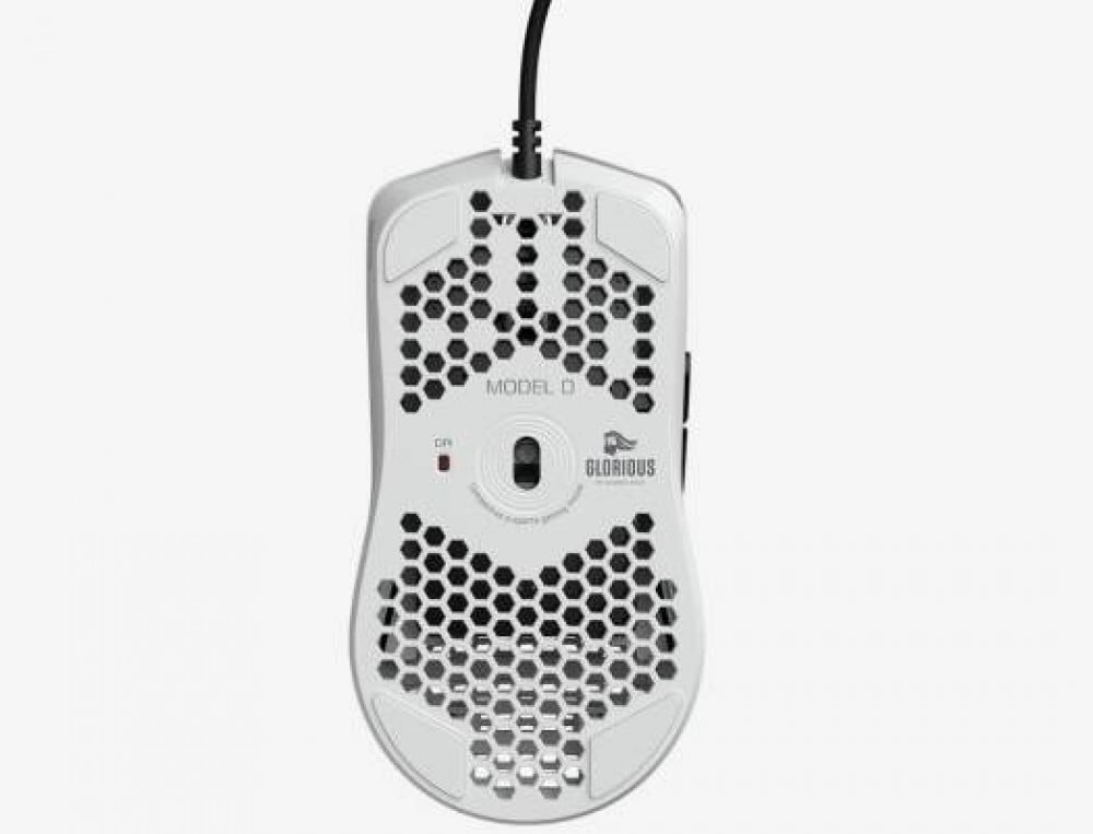 صورة ماوس Glorious O Glossy 59G White رقم 5