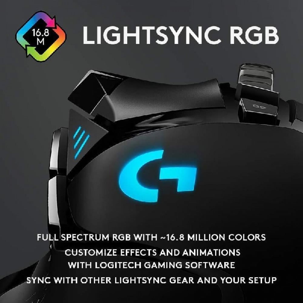 صورة ماوس Logitech G502 Hero Europe رقم 3