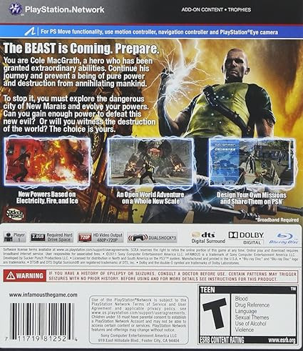 صورة لعبة Infamous 2 PS3 رقم 5