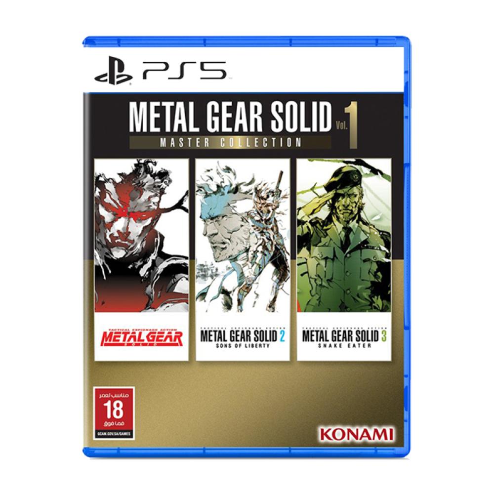 صورة لعبة Metal Gear Solid Master Collection Vol. 1 لجهاز بلايستيشن 5 (الإصدار السعودي) | مجموعة ألعاب ميتال جير الكلاسيكية | نسخة أصلية لـ PS5