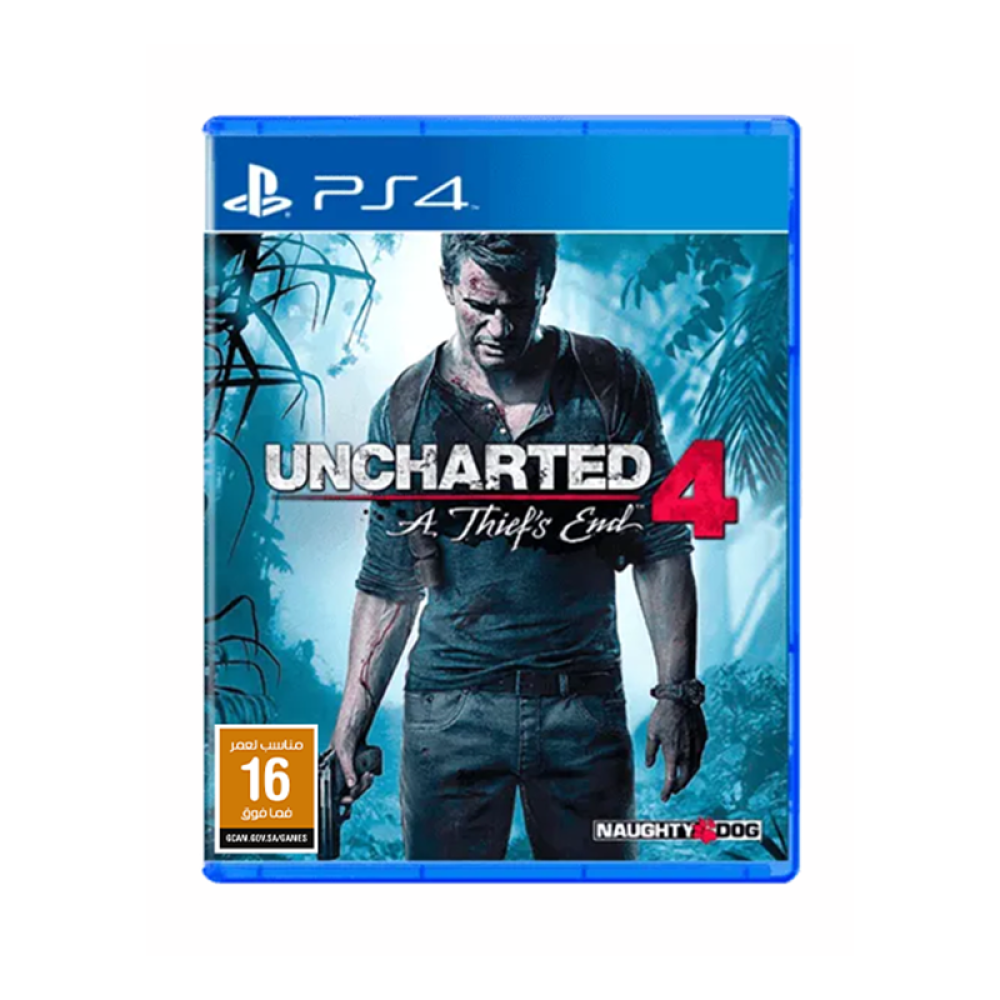 صورة لعبة Uncharted 4: A Thief’s End – بلايستيشن 4 – مستعملة بحالة ممتازة