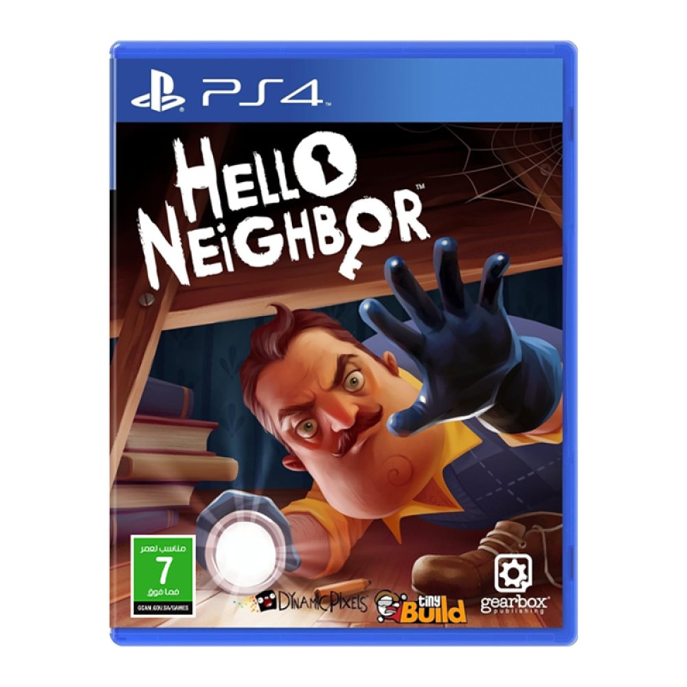 صورة Hello Neighbor PS4 – لعبة هالو نيبور للبلايستيشن 4 | لعبة رعب وتسلل مليئة بالغموض والمغامرات لعشاق الألعاب الذكية على PlayStation 4