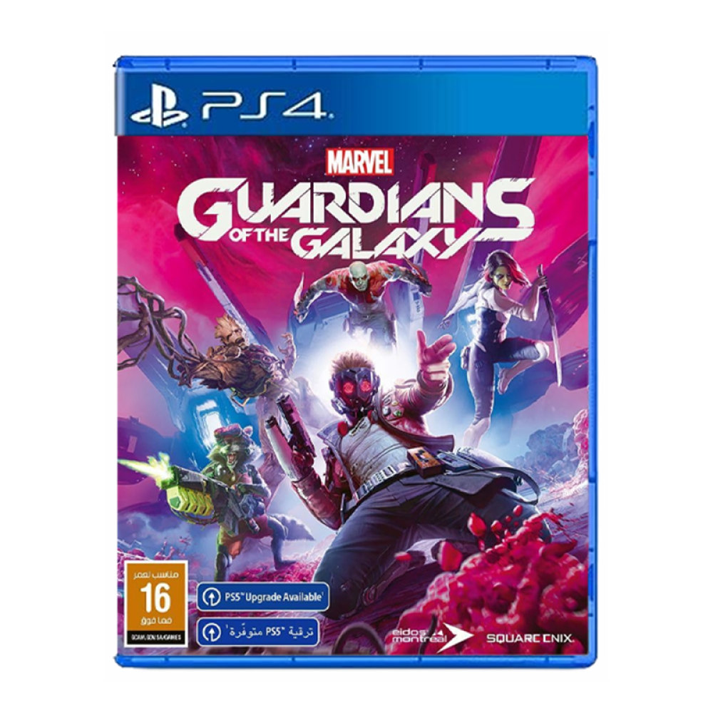 صورة لعبة Marvel’s Guardians of the Galaxy - PS4 مستعملة بحالة ممتازة | مغامرة فضائية مليئة بالإثارة والفكاهة