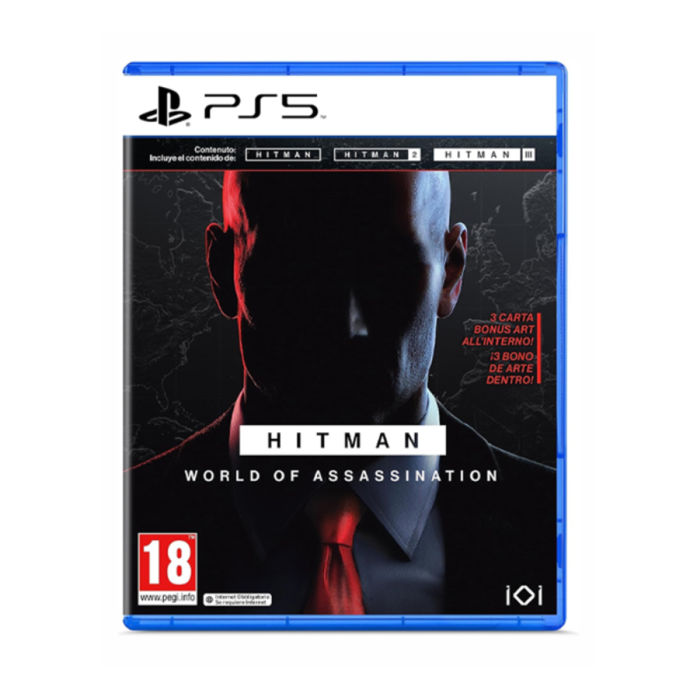 صورة سلسلة HITMAN: World of Assassination PS5 مستعملة بحالة ممتازة | عِش تجربة الاغتيال الاحترافية
