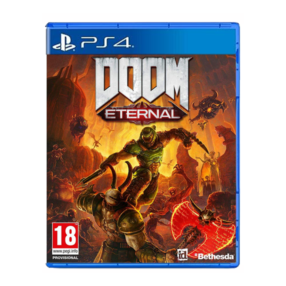 صورة لعبة DOOM Eternal - PS4 مستعملة بحالة ممتازة | تجربة قتال شرسة بلا حدود