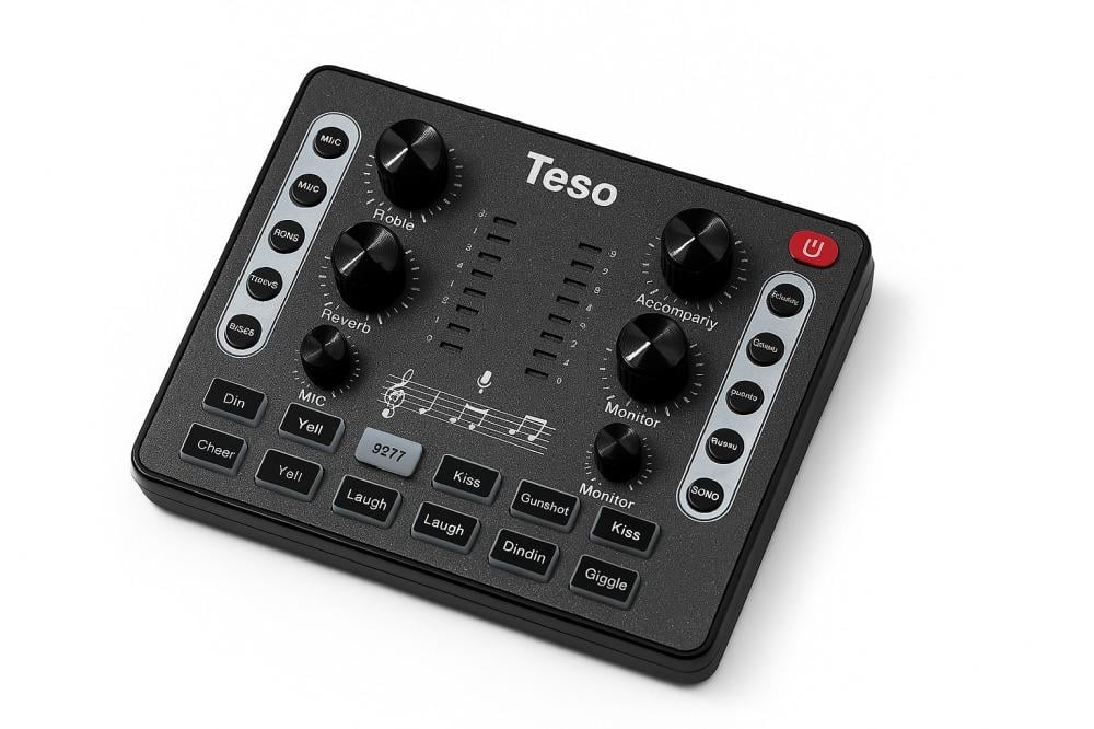 صورة TESO Professional Mixer T1 – مكسر احترافي متعدد الاستخدامات لون أسود رقم 2