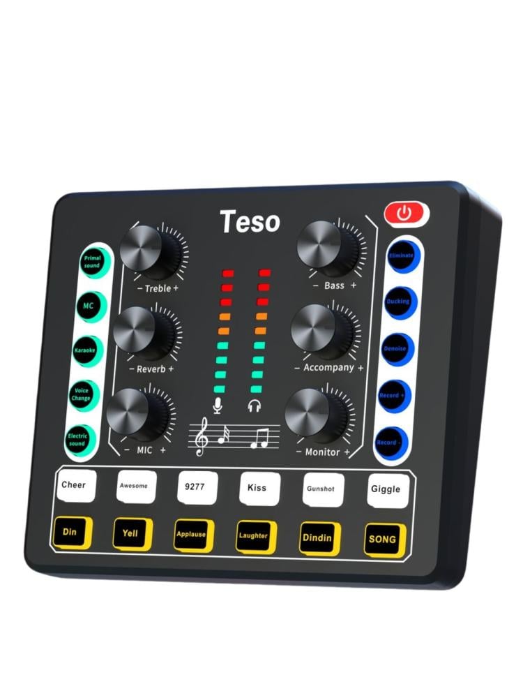 صورة TESO Professional Mixer T1 – مكسر احترافي متعدد الاستخدامات لون أسود رقم 4
