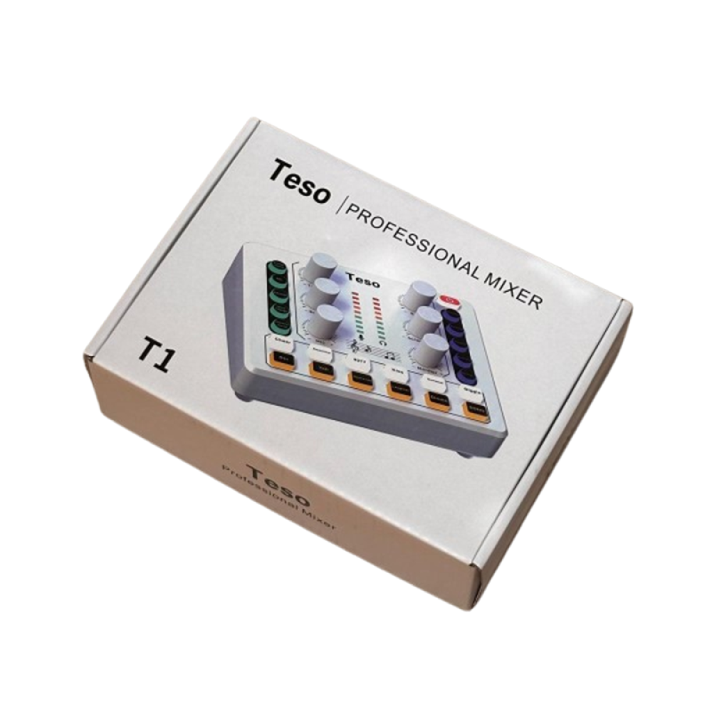 صورة TESO Professional Mixer T1 – مكسر احترافي متعدد الاستخدامات لون ابيض