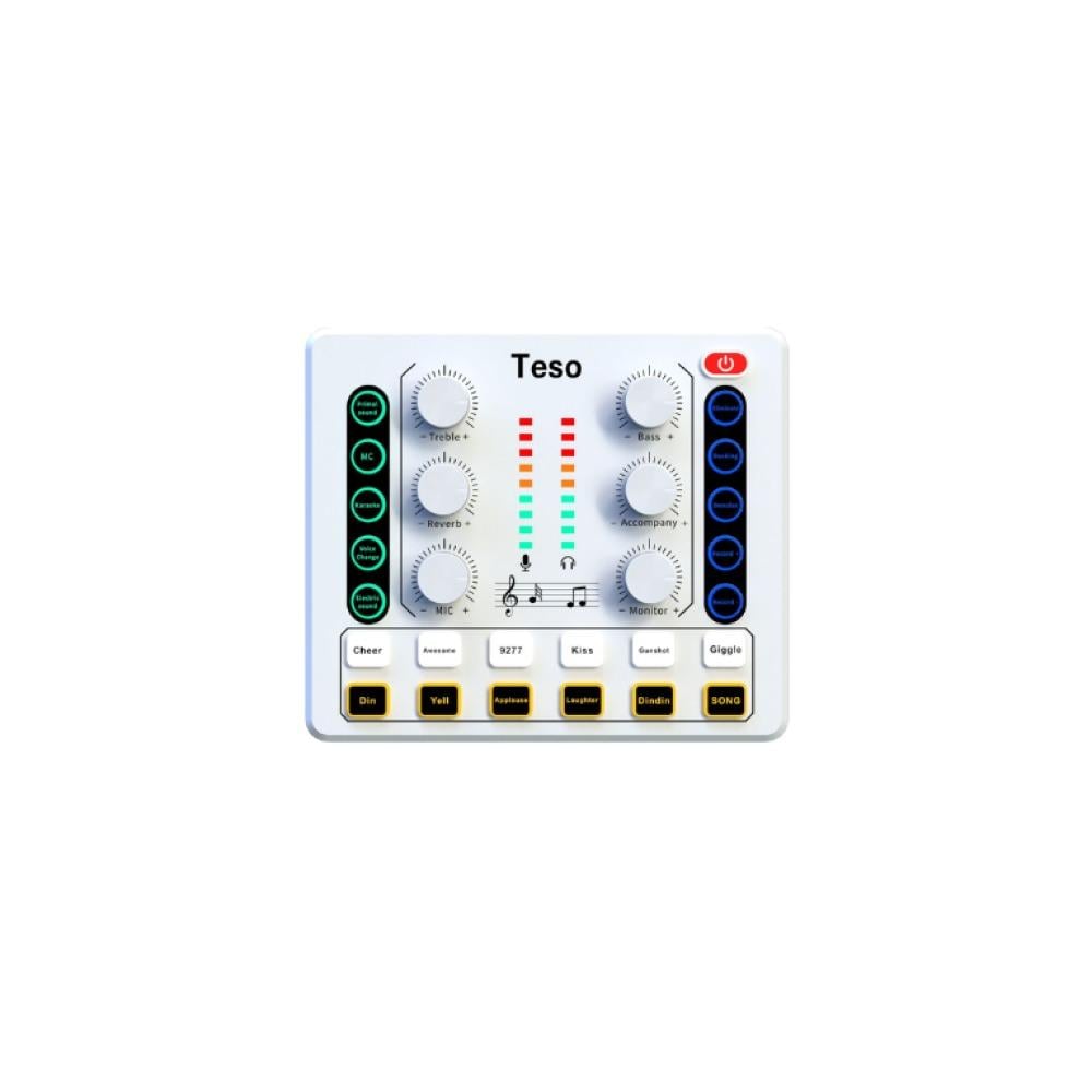 صورة TESO Professional Mixer T1 – مكسر احترافي متعدد الاستخدامات لون ابيض رقم 3