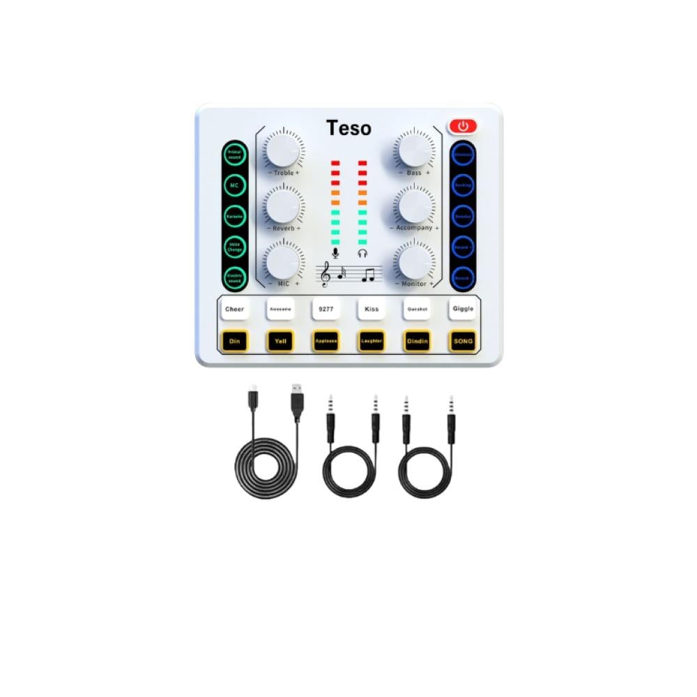 صورة TESO Professional Mixer T1 – مكسر احترافي متعدد الاستخدامات لون ابيض رقم 4