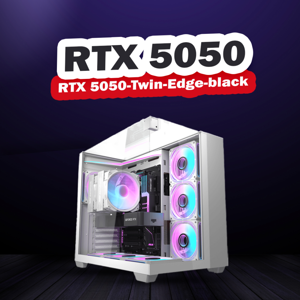 صورة تجميعة ألعاب احترافية قوية بمعالج Intel Core i5-14400F وكرت شاشة Zotac Rtx 5050 – أداء فائق للألعاب الحديثة والبرامج الثقيلة
