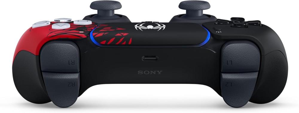 صورة وحدة تحكم بلايستيشن 5 أصلية DualSense لاسلكية – إصدار Marvel's Spider-Man 2 Limited Edition | يد سوني 5 سبايدرمان PS5 Controller رقم 4