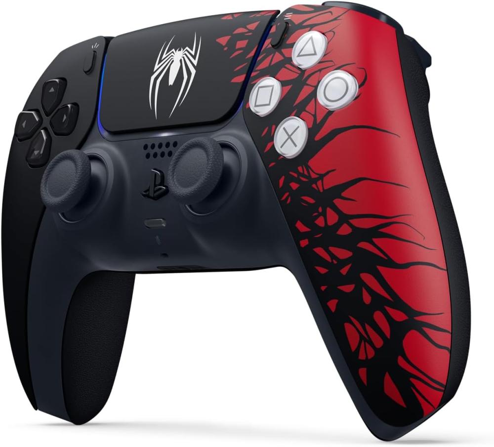 صورة وحدة تحكم بلايستيشن 5 أصلية DualSense لاسلكية – إصدار Marvel's Spider-Man 2 Limited Edition | يد سوني 5 سبايدرمان PS5 Controller رقم 7