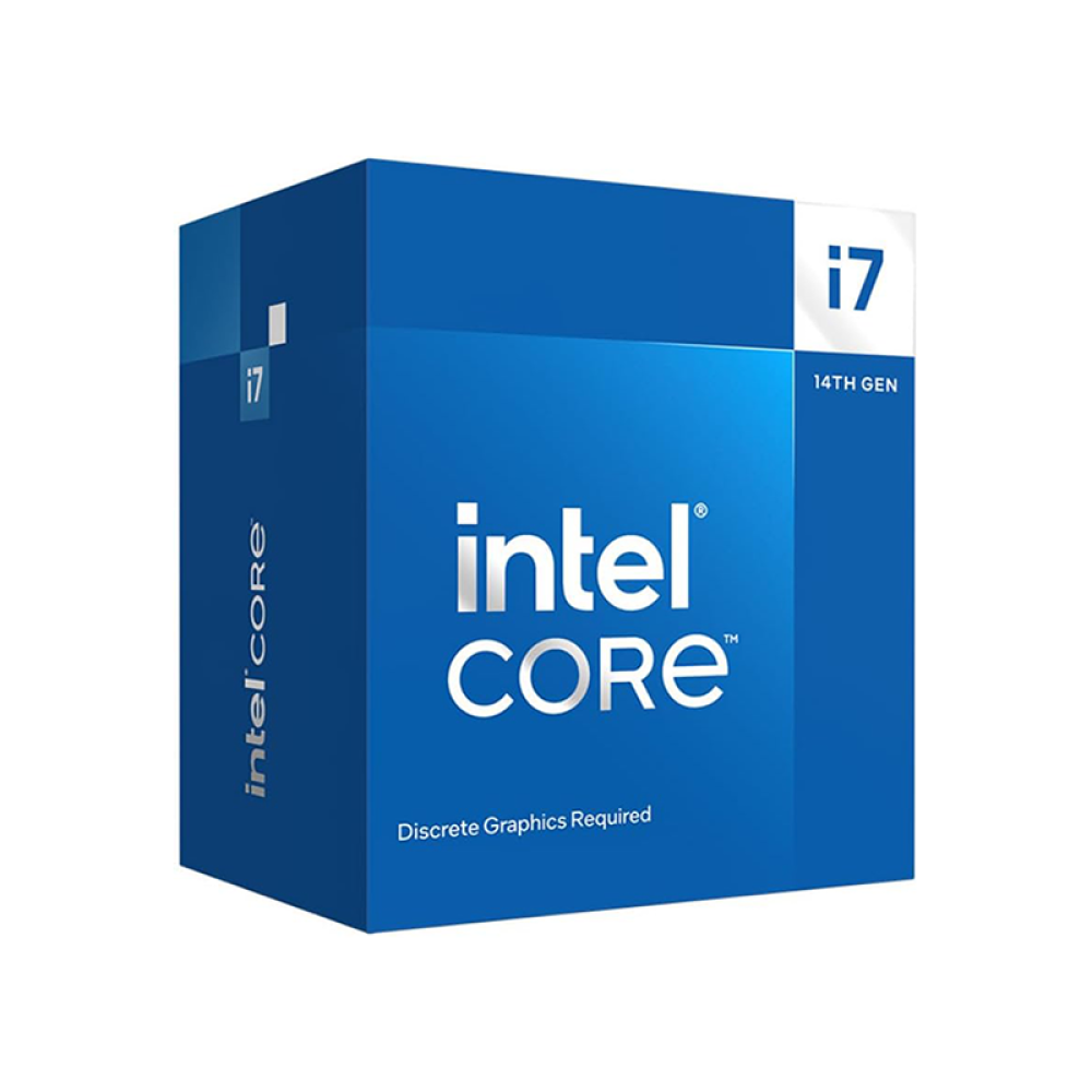 صورة معالج Intel Core i7-14700F – الجيل الرابع عشر | 20 نواة | أداء احترافي للألعاب والتطبيقات الثقيلة | LGA 1700