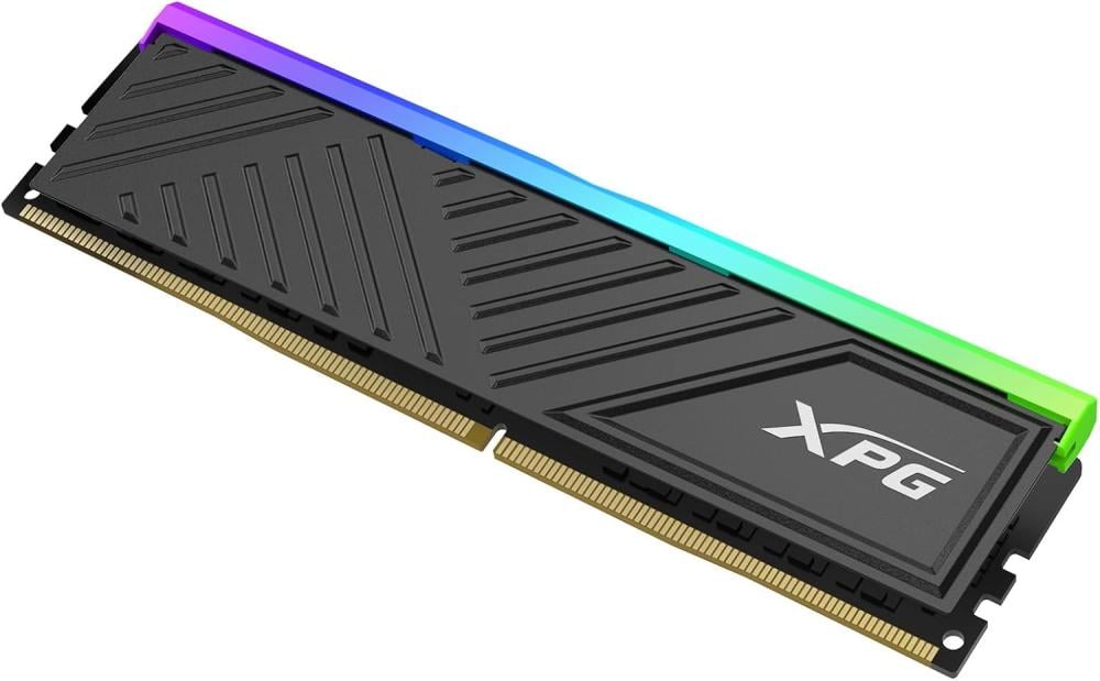 صورة رام XPG SPECTRIX D35G RGB 16GB (2x8GB) DDR4 3200MHz – تبريد أسود وأداء مستقر مع إضاءة RGB جذابة رقم 5