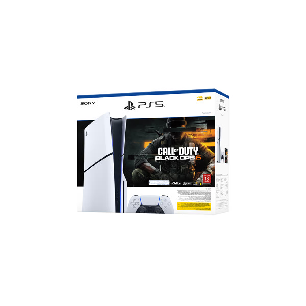 صورة بلايستيشن 5 سليم مع قارئ Blu‑ray + قسيمة لعبة Call of Duty: Black Ops 6 – أقوى تجربة لعب بجهاز واحد! رقم 2