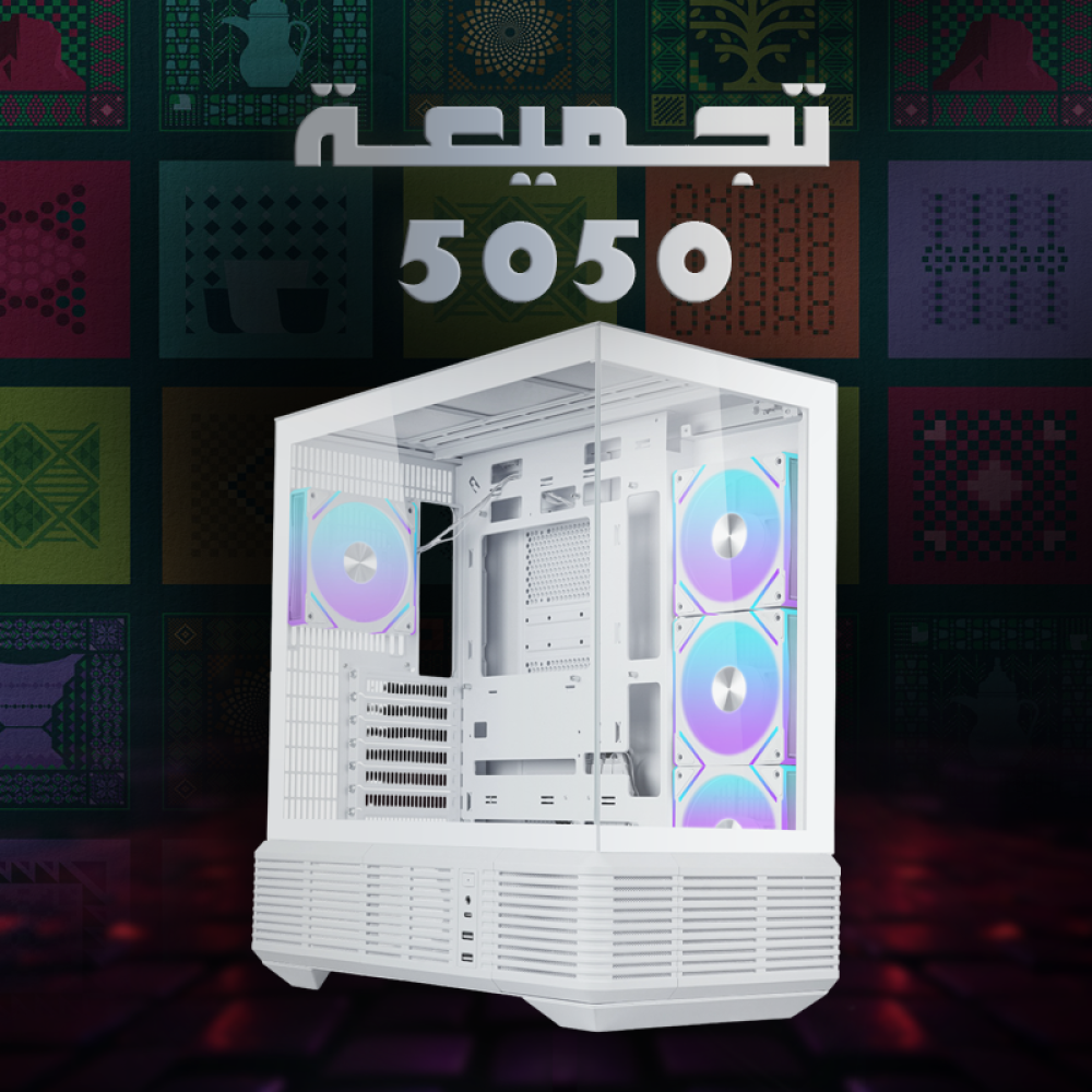صورة تجميعة بي سي قيمنق احترافية | Intel Core i5-14400F جيل 14 + RTX 5050 + رام DDR5 + SSD 1TB