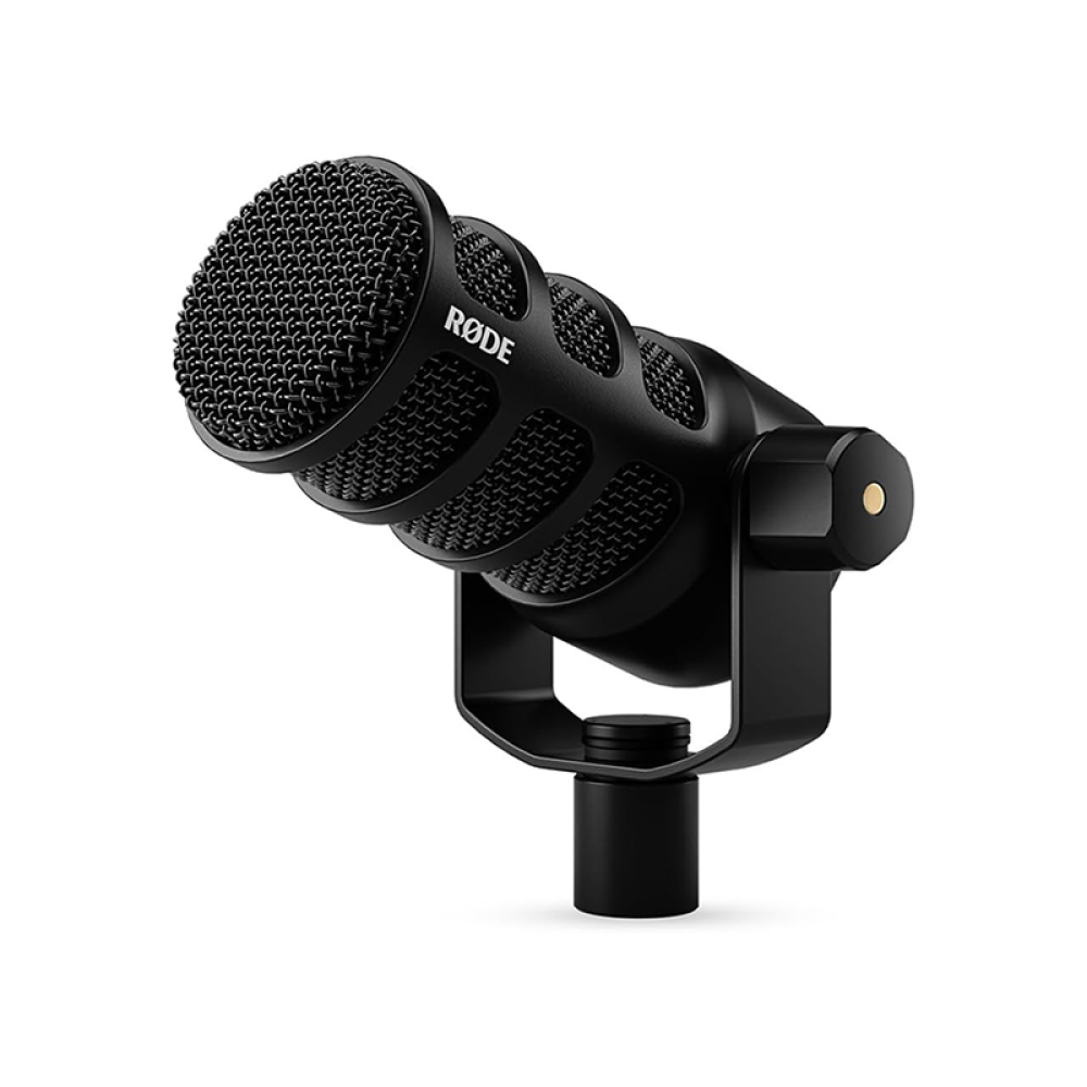 صورة مايك رود بودمايك الديناميكي للبث والبودكاست الأسود بجودة احترافية | RODE PodMic Dynamic Broadcast Microphone Black